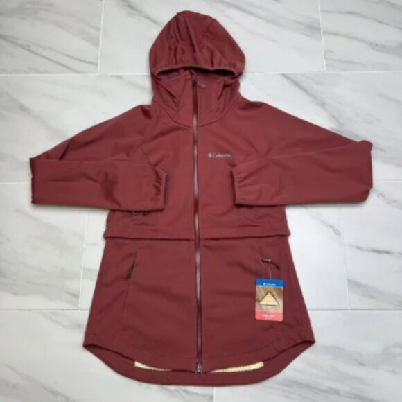 Columbia Women's Canyon Meadows 'Red' Softshell Jacket WK9795-679 Multi-Size - Picture 1 of 5